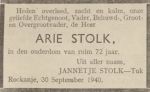 Stolk Arie 1868-1940 (rouwadvertentie).jpg